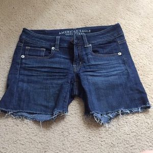 American eagle jean shorts